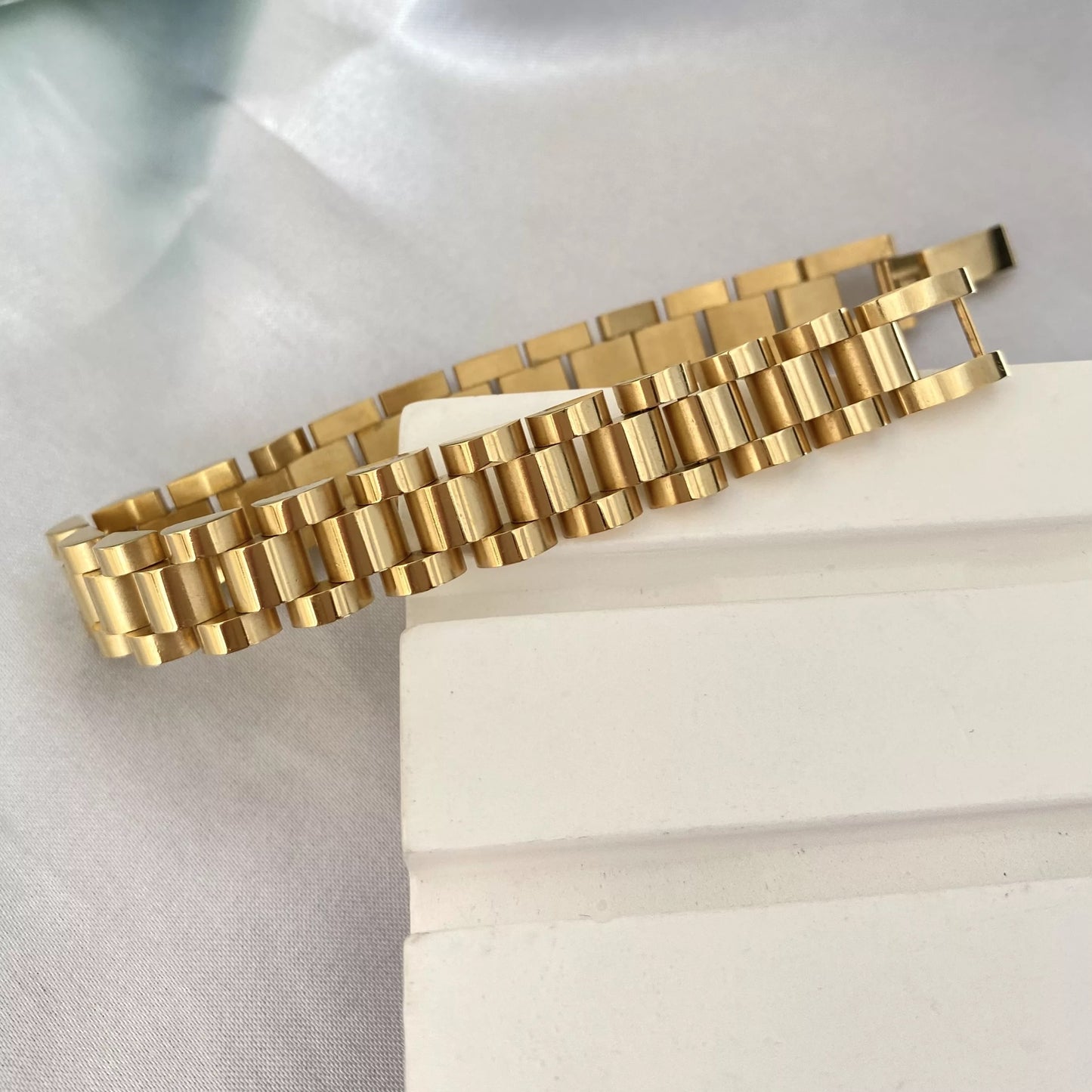 Gold Link Bracelet