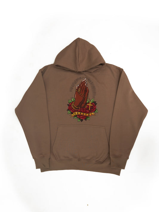 P.U.S.H Hoodie (Tan)